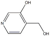 4-(hydroxymethyl)-3-pyridinol Struktur