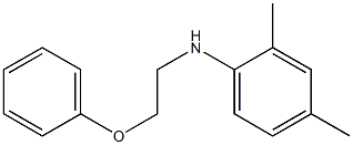 2,4-dimethyl-N-(2-phenoxyethyl)aniline Struktur