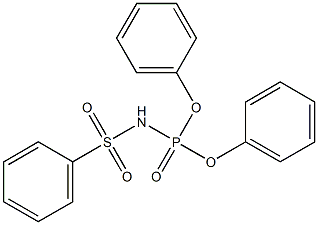 diphenyl phenylsulfonylamidophosphate Struktur