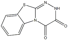 2H-[1,2,4]triazino[3,4-b][1,3]benzothiazole-3,4-dione Struktur