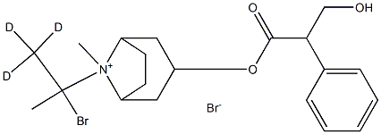 Ipratropium-d3 Bromide, , 結構式