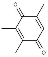 2,3,5-trimethylbenzo-1,4-quinone Struktur