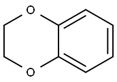 2,3-dihydrobenzo[b][1,4]dioxine Struktur