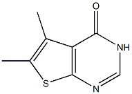 5,6-Dimethylthieno[2,3-d]pyrimidin-4(3H)-one ,97% Struktur