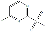 4-Methyl-2-(methylsulfonyl)pyrimidine ,97% Struktur