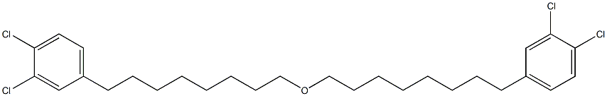 3,4-Dichlorophenyloctyl ether Struktur