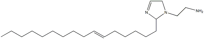 1-(2-Aminoethyl)-2-(6-hexadecenyl)-3-imidazoline Struktur