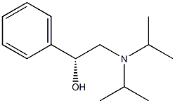 (1R)-1-Phenyl-2-(diisopropylamino)ethan-1-ol Struktur