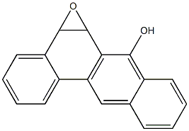 5,6-Dihydro-5,6-epoxybenz[a]anthracen-7-ol Struktur