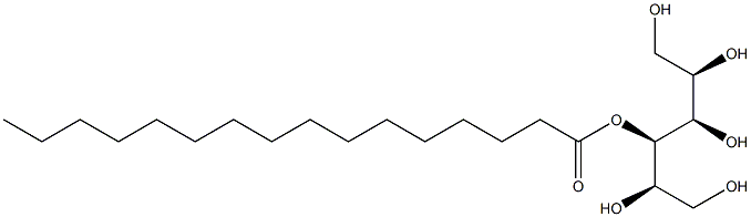 D-Mannitol 4-hexadecanoate Struktur