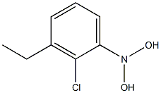 N,N-Dihydroxyethylchloroaniline Struktur