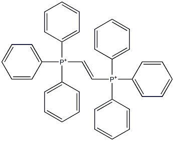 1,2-Ethenediylbis[triphenylphosphonium] Struktur