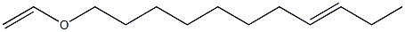 Ethenyl 8-undecenyl ether Struktur