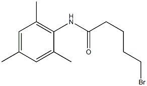 N-(2,4,6-Trimethylphenyl)-5-bromopentanamide Struktur