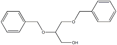 2,3-Bis(benzyloxy)-1-propanol Struktur