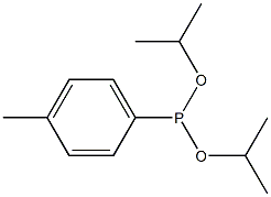 (4-Methylphenyl)phosphonous acid diisopropyl ester Struktur