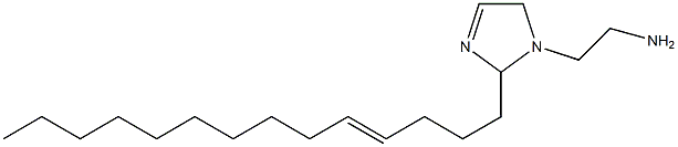 1-(2-Aminoethyl)-2-(4-tetradecenyl)-3-imidazoline Struktur