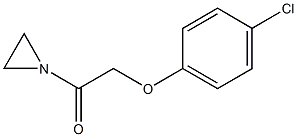 1-[(4-Chlorophenoxy)acetyl]aziridine Struktur