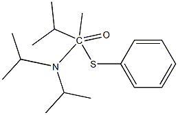 (2S,3S)-N,N-Diisopropyl-3-(phenylthio)-2-methyl(3-2H)butanamide Struktur