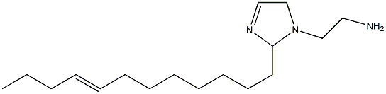 1-(2-Aminoethyl)-2-(8-dodecenyl)-3-imidazoline Struktur