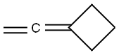 1-Ethenylidenecyclobutane Struktur