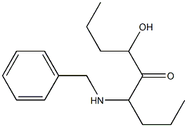 6-(Benzylamino)-4-hydroxy-5-nonanone Struktur