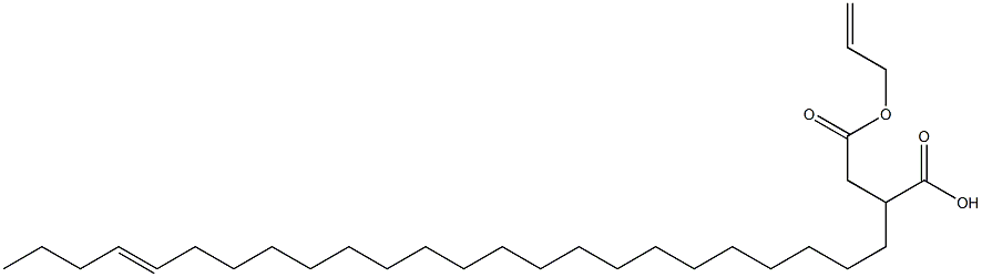 2-(20-Tetracosenyl)succinic acid 1-hydrogen 4-allyl ester Struktur