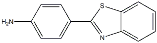 4-(2-Benzothiazolyl)aniline Struktur