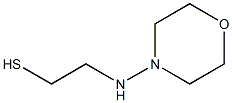 2-(Morpholinoamino)ethanethiol Struktur