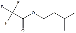 Trifluoroacetic acid 3-methylbutyl ester Struktur