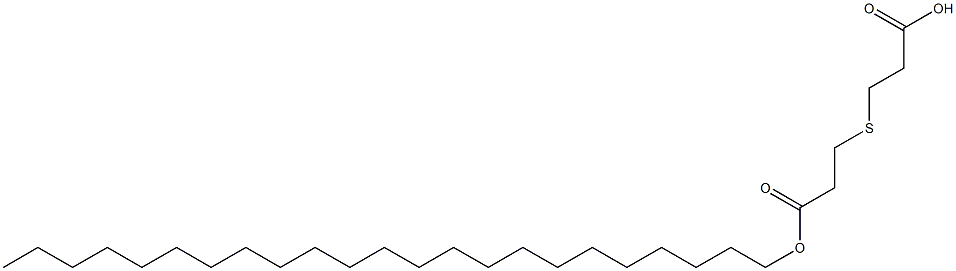 3,3'-Thiobis(propionic acid tricosyl) ester Struktur