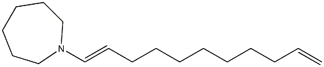 1-[(E)-1,10-Undecadienyl]hexahydro-1H-azepine Struktur