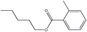 o-Methylbenzoic acid amyl ester Struktur