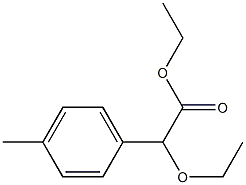 2-Ethoxy-2-(4-methylphenyl)acetic acid ethyl ester Struktur