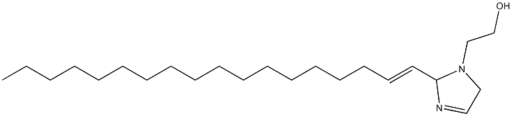 2-(1-Octadecenyl)-3-imidazoline-1-ethanol Struktur