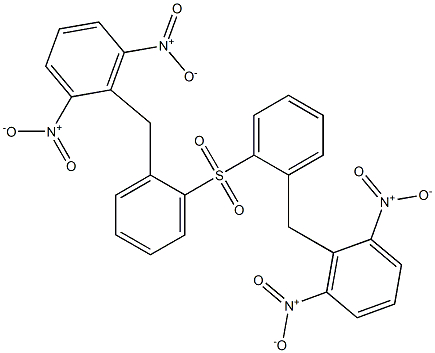 2,6-Dinitrobenzylphenyl sulfone Struktur