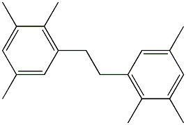 3,3'-Ethylenebis(1,2,5-trimethylbenzene) Struktur