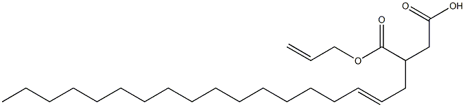 3-(2-Octadecenyl)succinic acid 1-hydrogen 4-allyl ester Struktur