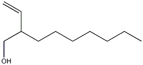 2-Vinyl-1-nonanol Struktur