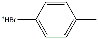 1-Bromo-4-methylbenzenium Struktur