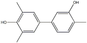 3',4,5'-Trimethyl-1,1'-biphenyl-3,4'-diol Struktur