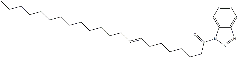 1-(1-Oxo-8-docosenyl)-1H-benzotriazole Struktur