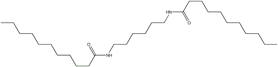 N,N'-(1,6-Hexanediyl)bis(undecanamide) Struktur