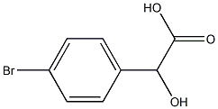 4-Bromo-D-mandelic acid Struktur