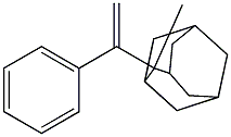 2-Methyl-2-(1-phenylethenyl)adamantane Struktur