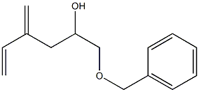 1-Benzyloxy-4-methylene-5-hexen-2-ol Struktur