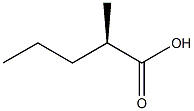 (R)-2-Methylvaleric acid Struktur