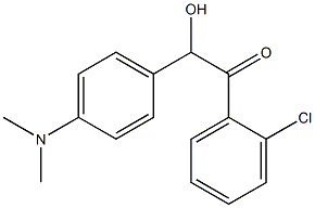 2'-Chloro-4-dimethylaminobenzoin Struktur