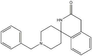 1'-(Phenylmethyl)spiro[isoquinoline-1(2H),4'-piperidin]-3(4H)-one Struktur