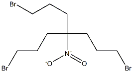 4-Nitro-4-[3-bromopropyl]-1,7-dibromoheptane Struktur